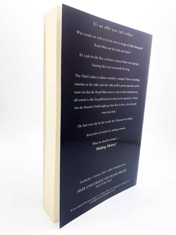 Pratchett, Terry - Making Money - SIGNED uncorrected proof copy | image2