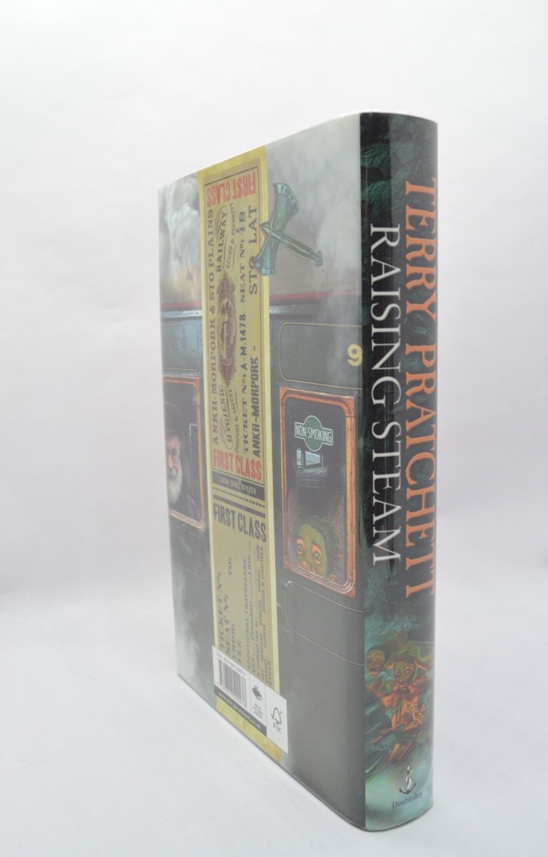 Pratchett, Terry - Raising Steam | back cover