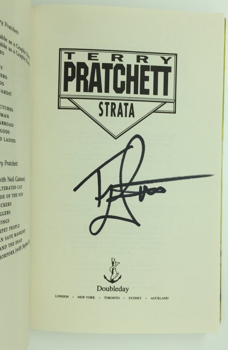 Pratchett, Terry - Strata | back cover