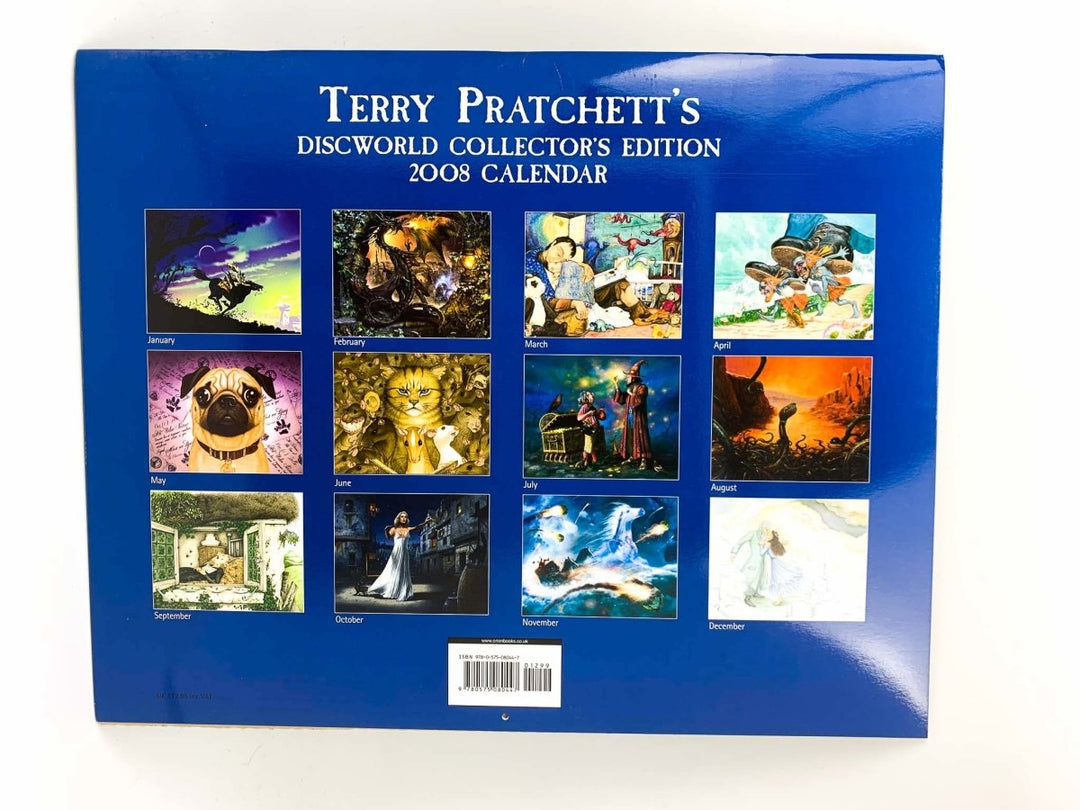 Pratchett, Terry - Terry Pratchett's Discworld Collectors Edition Calendar 2008 | back cover