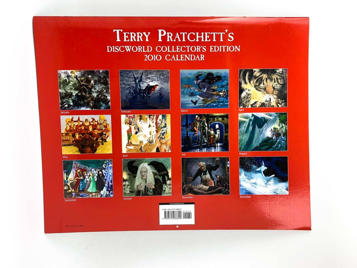 Pratchett, Terry - Terry Pratchett's Discworld Collectors Edition Calendar 2010 | back cover