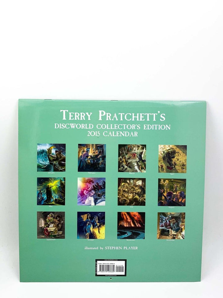 Pratchett, Terry - Terry Pratchett's Discworld Collectors Edition Calendar 2015 | back cover