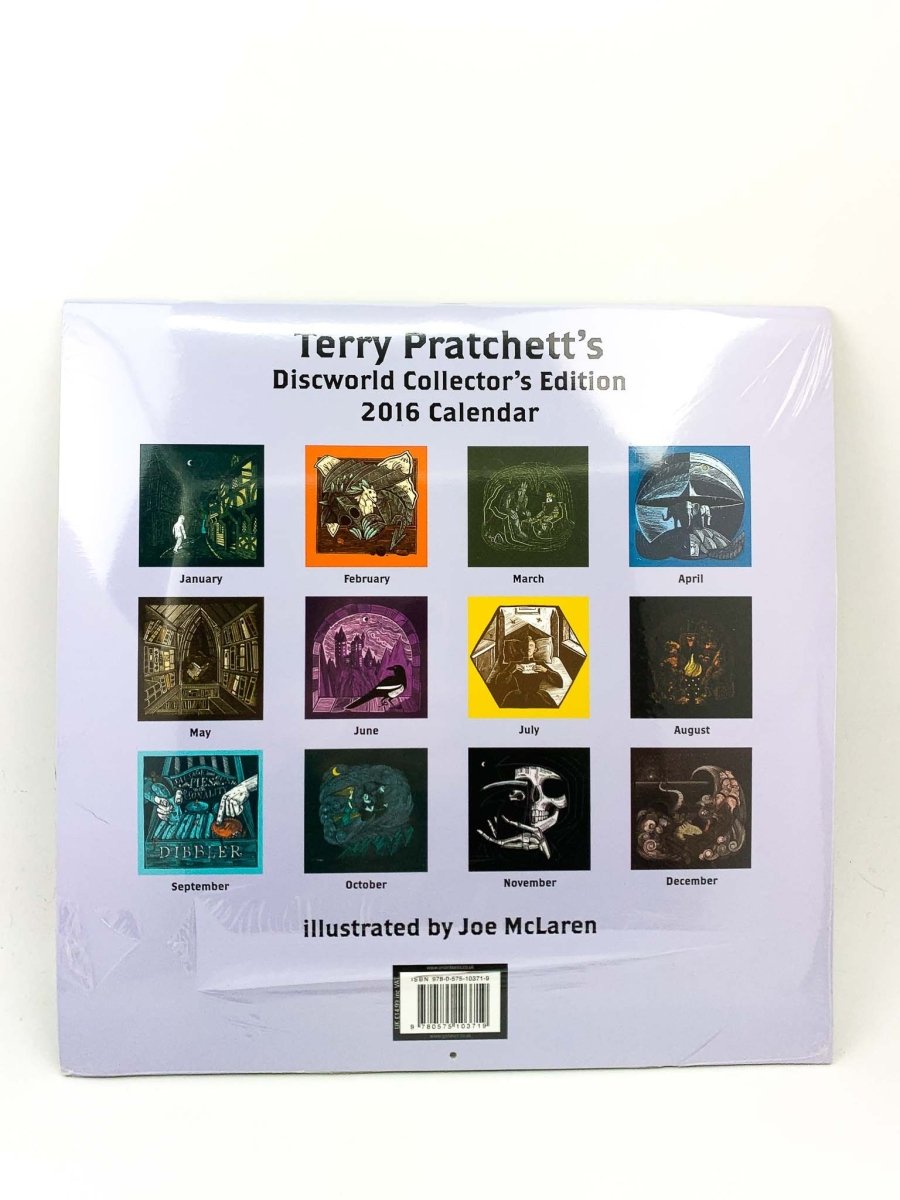 Pratchett, Terry - Terry Pratchett's Discworld Collectors Edition Calendar 2016 | back cover