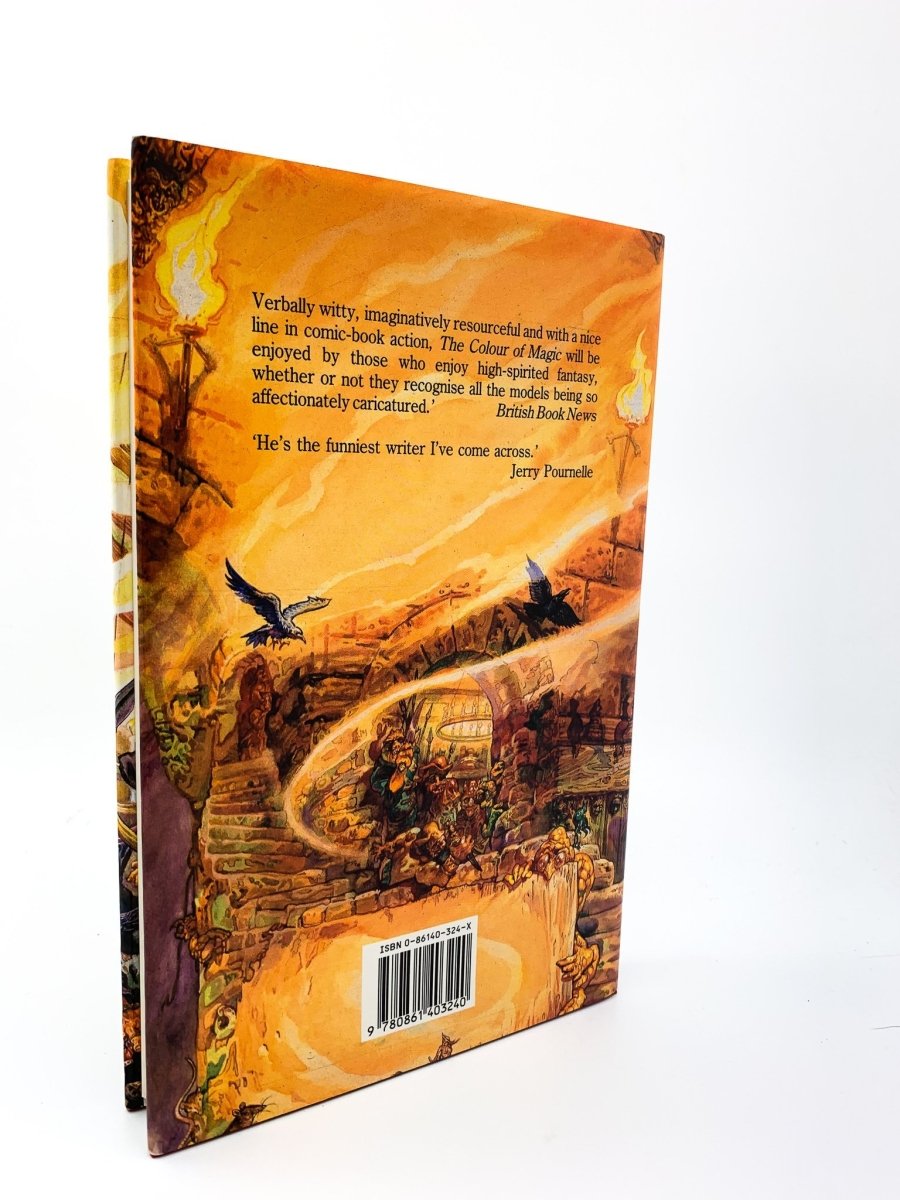 Pratchett, Terry - The Colour of Magic | back cover