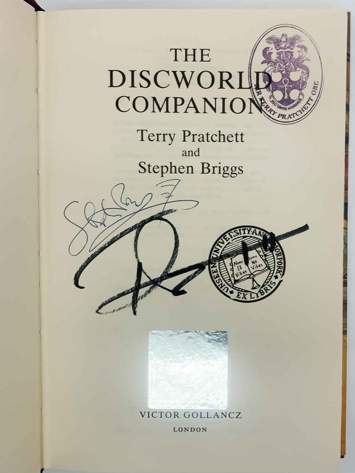 Pratchett, Terry - The Discworld Companion - SIGNED | image2