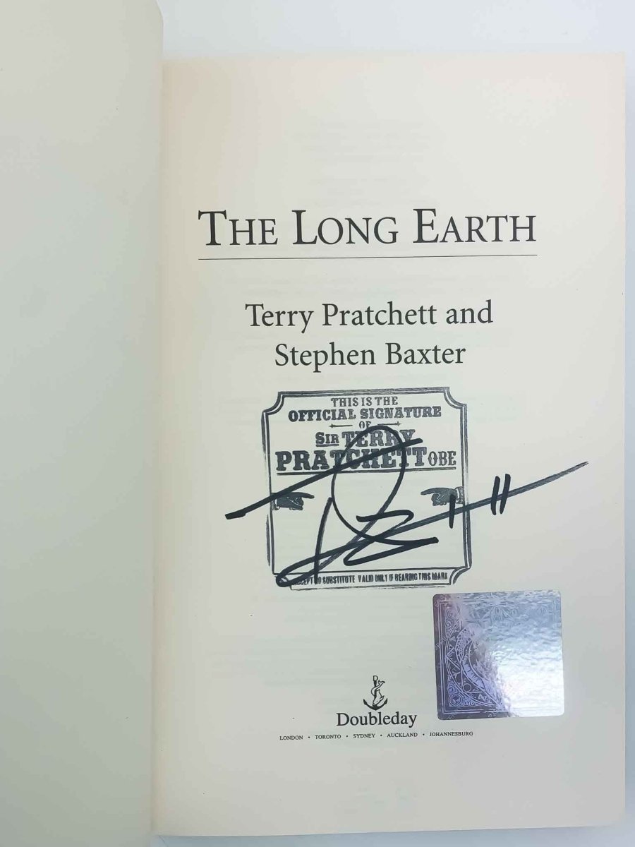 Pratchett, Terry - The Long Earth - SIGNED by Terry Pratchett | image3