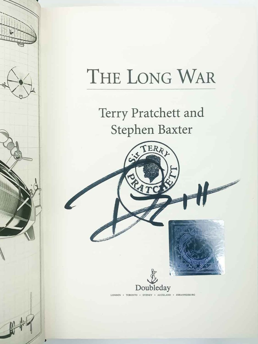 Pratchett, Terry - The Long War - SIGNED by Terry Pratchett | image3