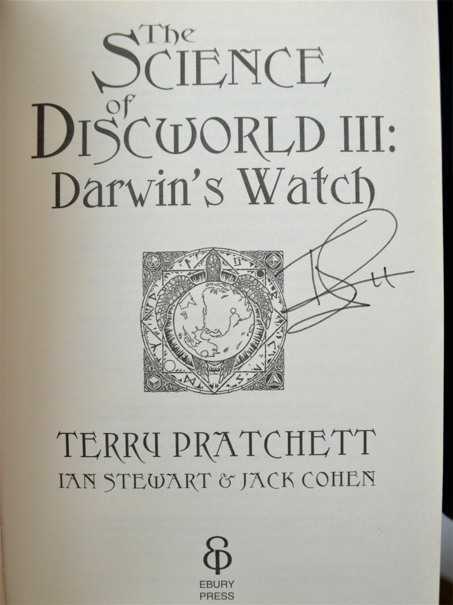 Pratchett, Terry - The Science of Discworld III : Darwin's Watch (SIGNED) | back cover