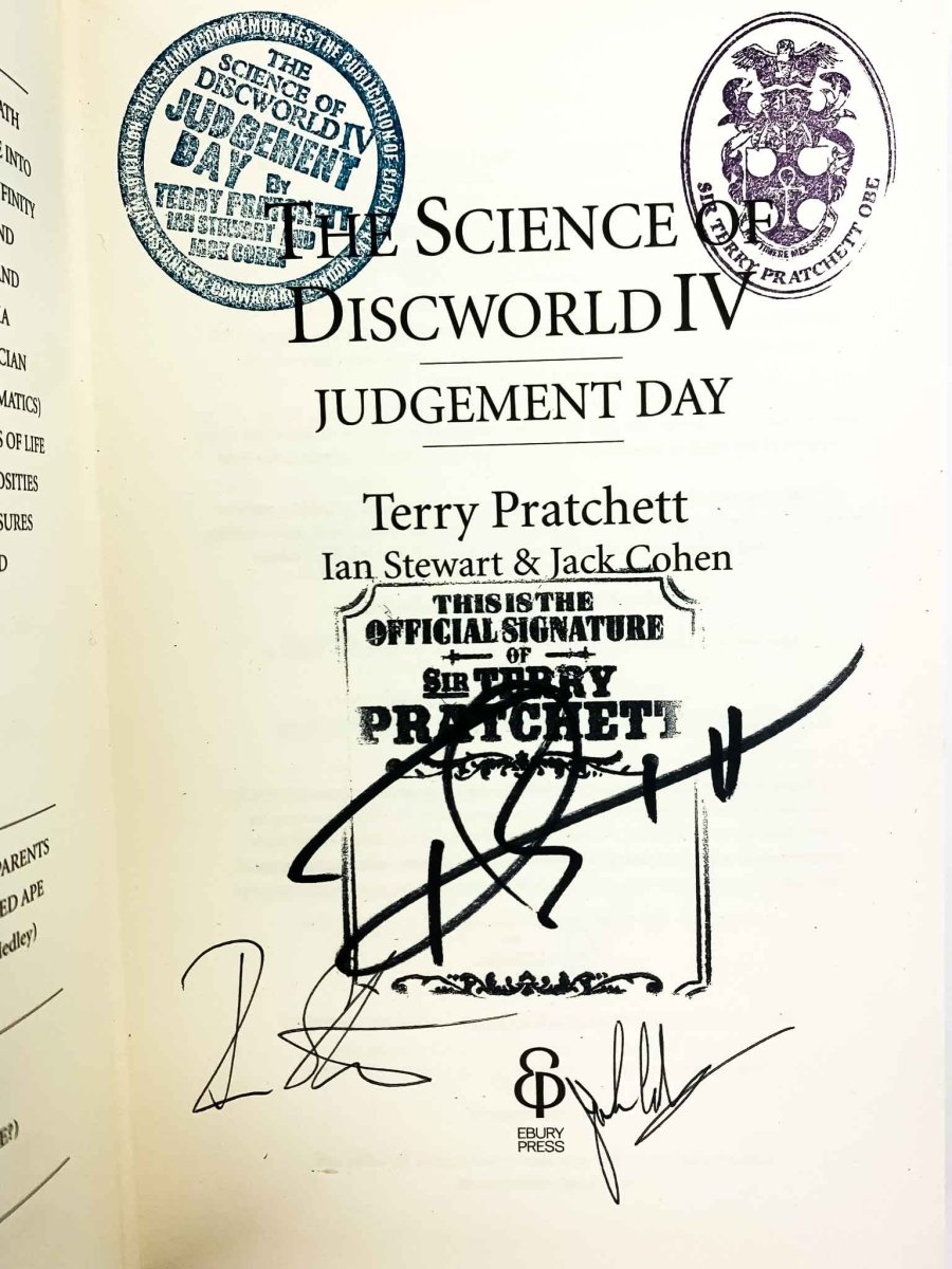 Pratchett, Terry - The Science of Discworld IV : Judgement Day - SIGNED by all three authors | image3