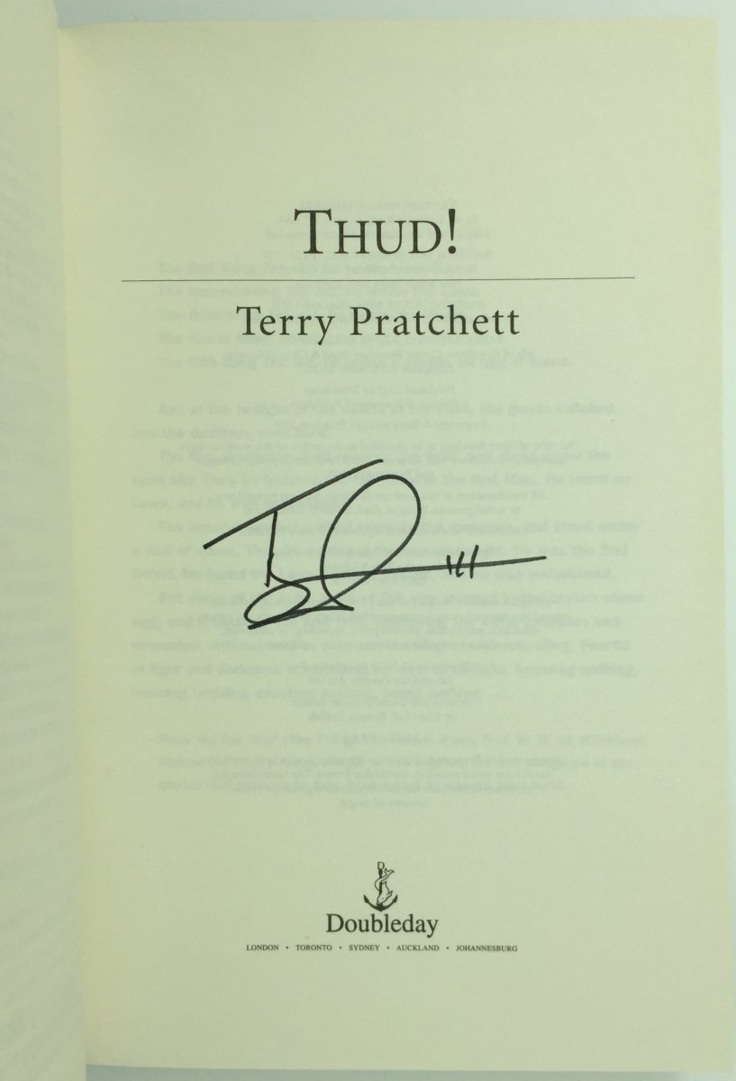 Pratchett, Terry - Thud | back cover