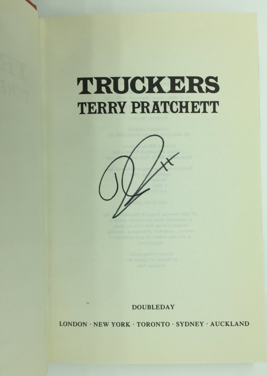 Pratchett, Terry - Truckers | back cover
