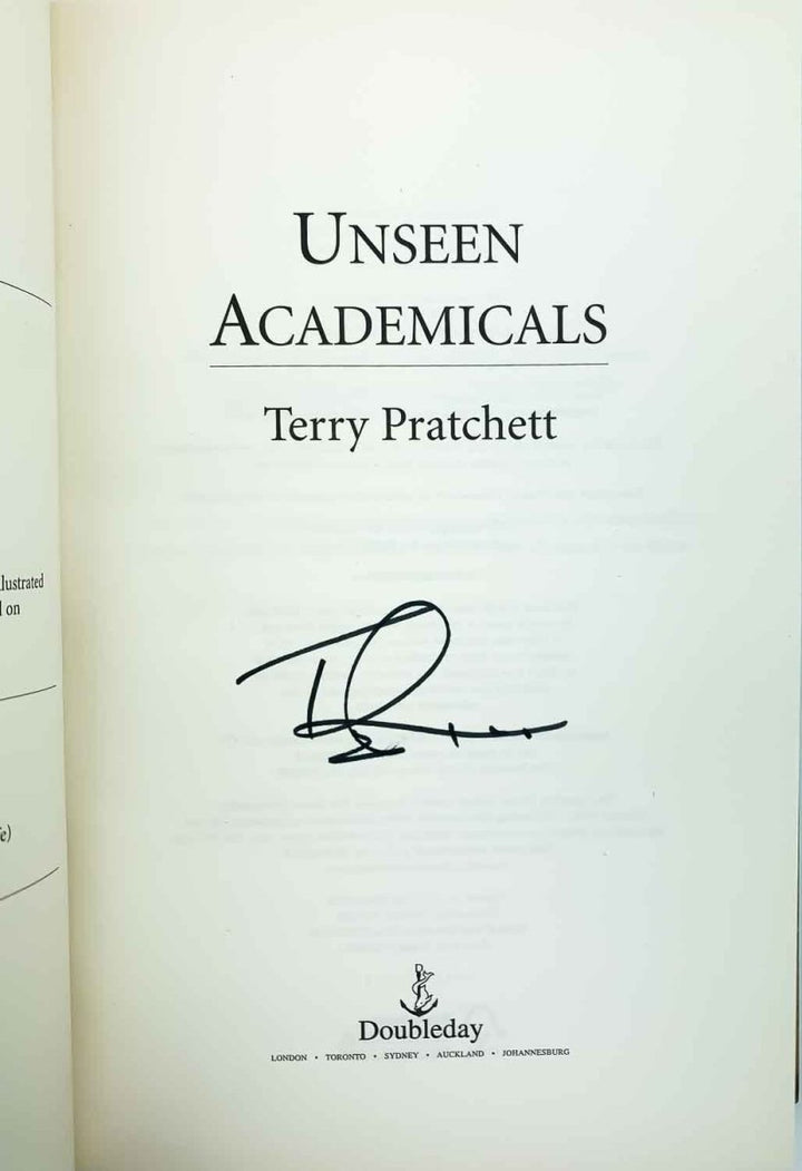 Pratchett, Terry - Unseen Academicals - SIGNED | image3
