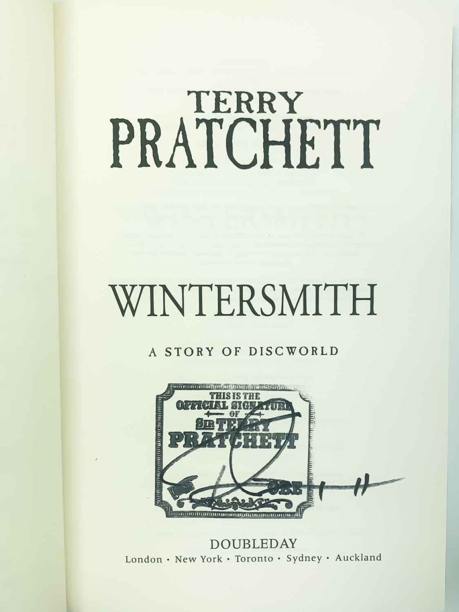 Pratchett, Terry - Wintersmith - SIGNED | image2