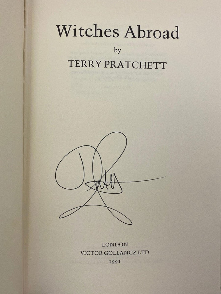 Pratchett, Terry - Witches Abroad - SIGNED | image3