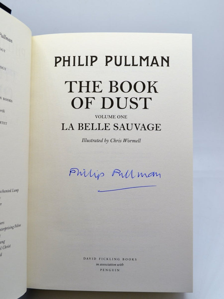 Pullman, Philip - The Book of Dust : La Belle Sauvage | back cover