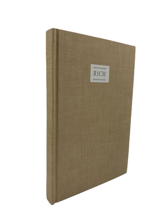 Craig Raine Limited Edition | Rich | Cheltenham Rare Books