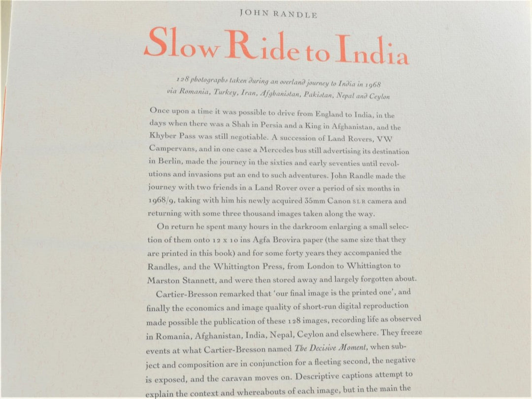 Randle, John - Slow Ride to India | sample illustration