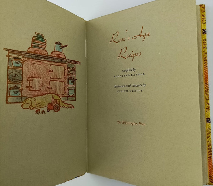 Randle, Rosalind - Rose's Aga Recipes - one of 10 special copies - SIGNED | book detail 6
