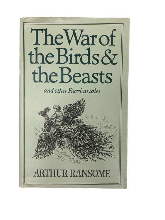 Ransome, Arthur - The War of the Birds & the Beasts - Uncorrected Proof Copy | signature page