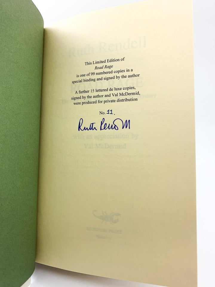 Rendell, Ruth - Road Rage - SIGNED | pages