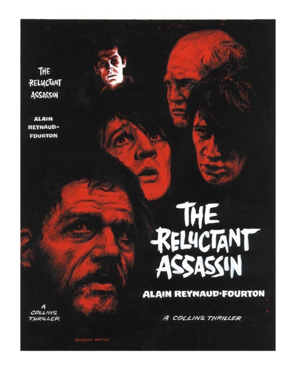 Reynaud-Fourton, Alain - The Reluctant Assassin (Original Dustwrapper Artwork) | front cover