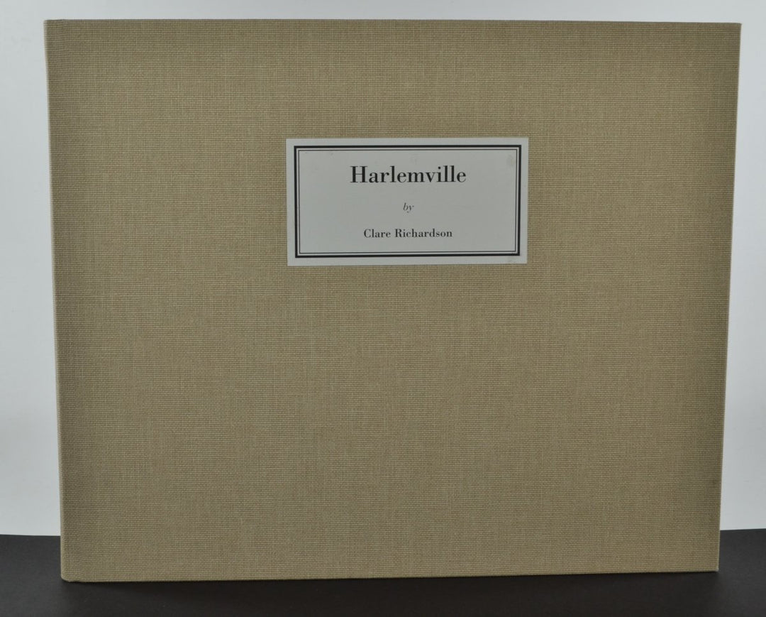 Richardson, Claire - Harlemville | front cover