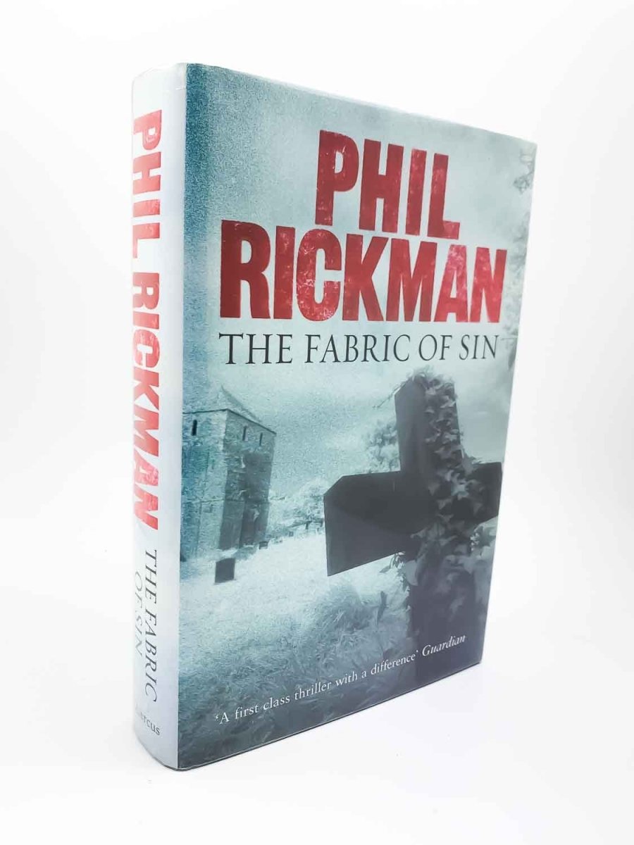 Rickman, Phil - The Fabric of Sin - SIGNED | front cover