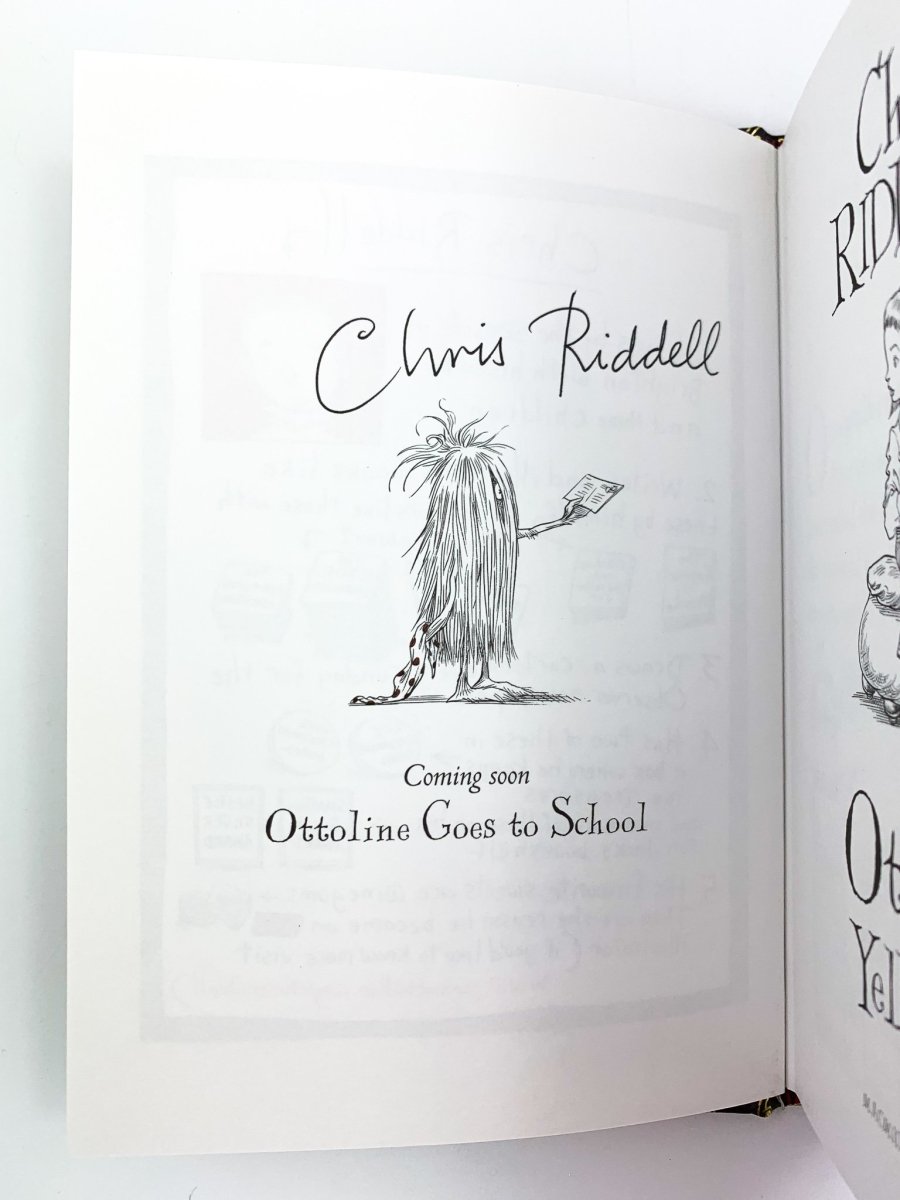 Riddell, Chris - Ottoline and the Yellow Cat - SIGNED | image3