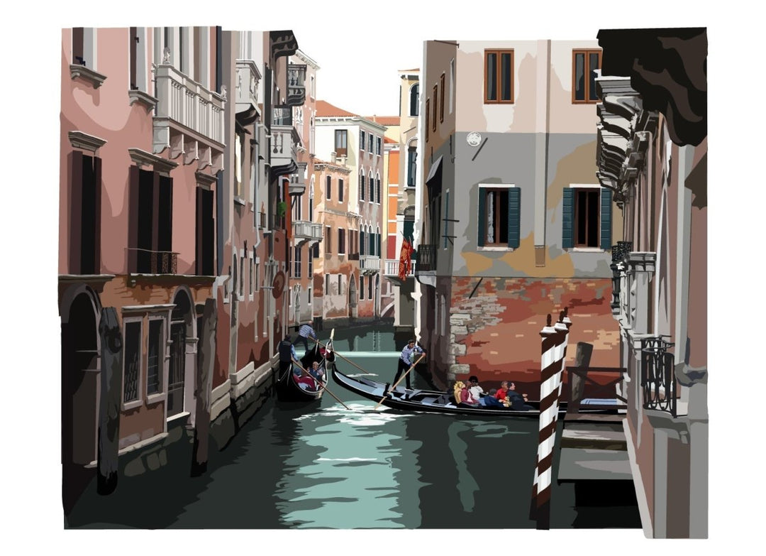 Rio del Barcaroli, Venice | image1 | Signed Limited Edtion Print