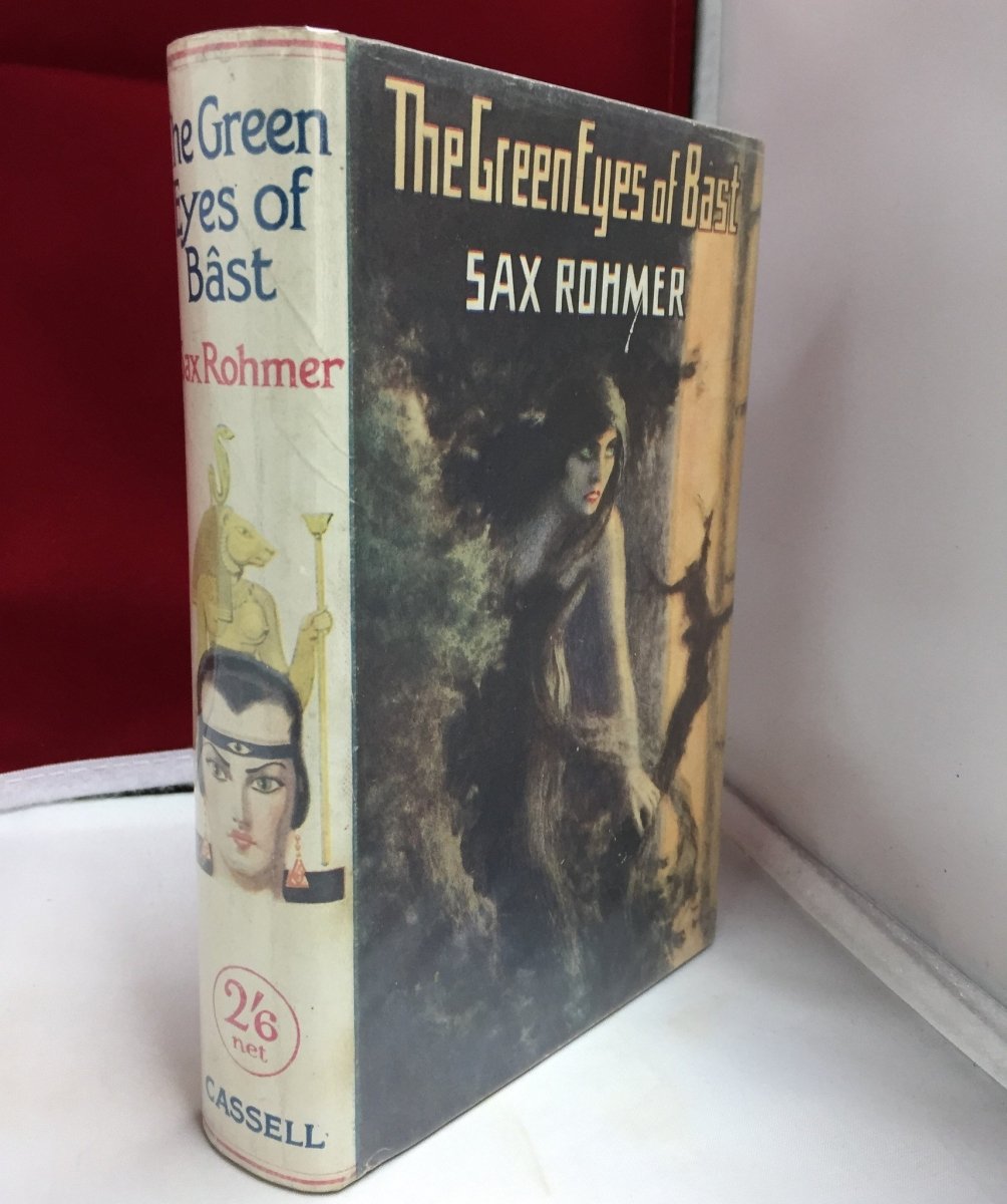 Rohmer, Sax - The Green Eyes of Bast | front cover