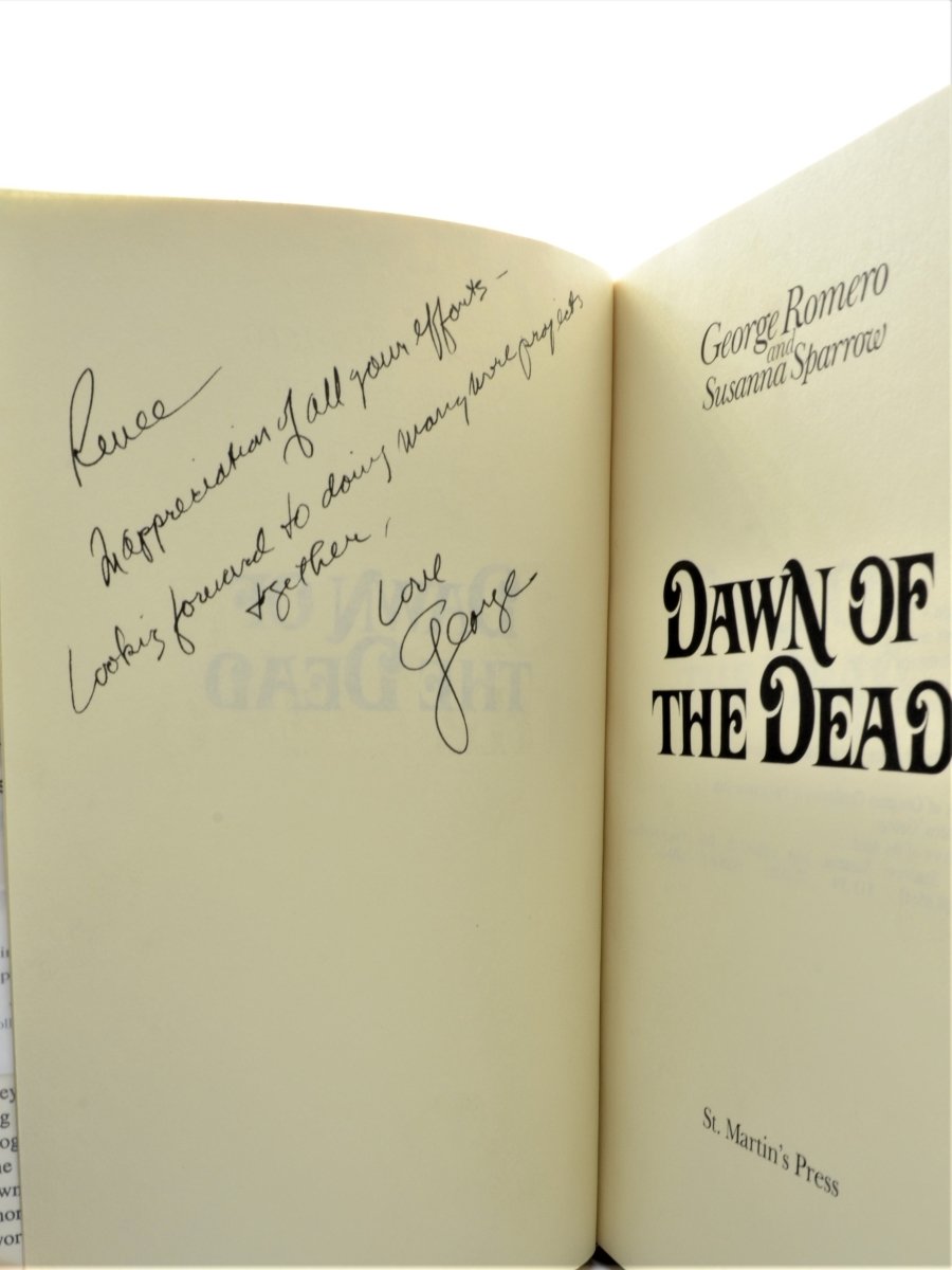 Romero, George A - Dawn of the Dead - SIGNED | signature page
