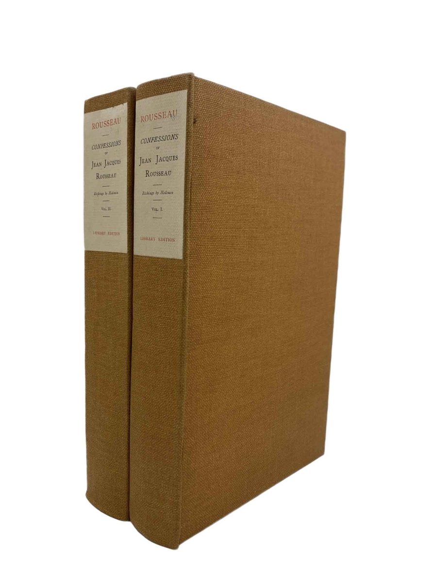  Jean Jacques Rousseau First Edition | Confessions | Cheltenham Rare Books