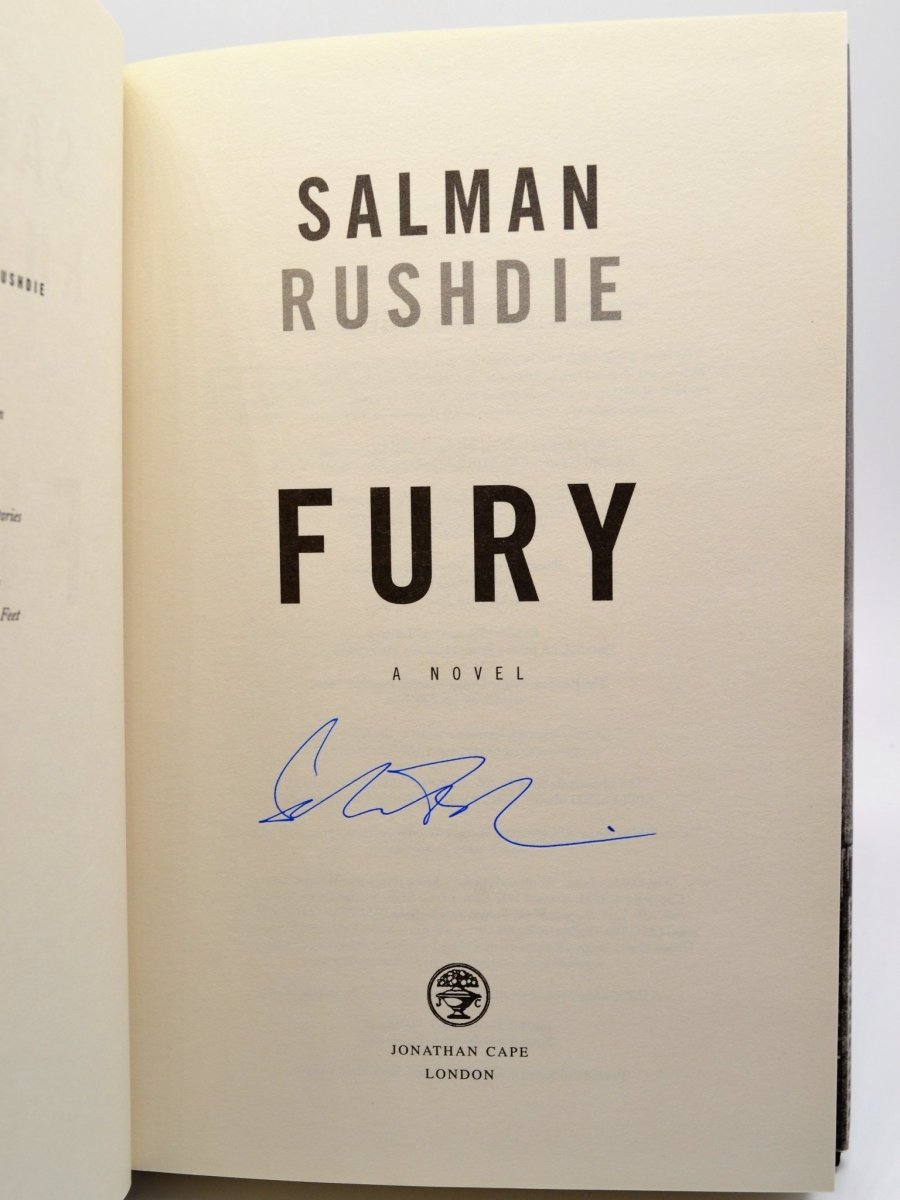 Rushdie, Salman - Fury - SIGNED | image5