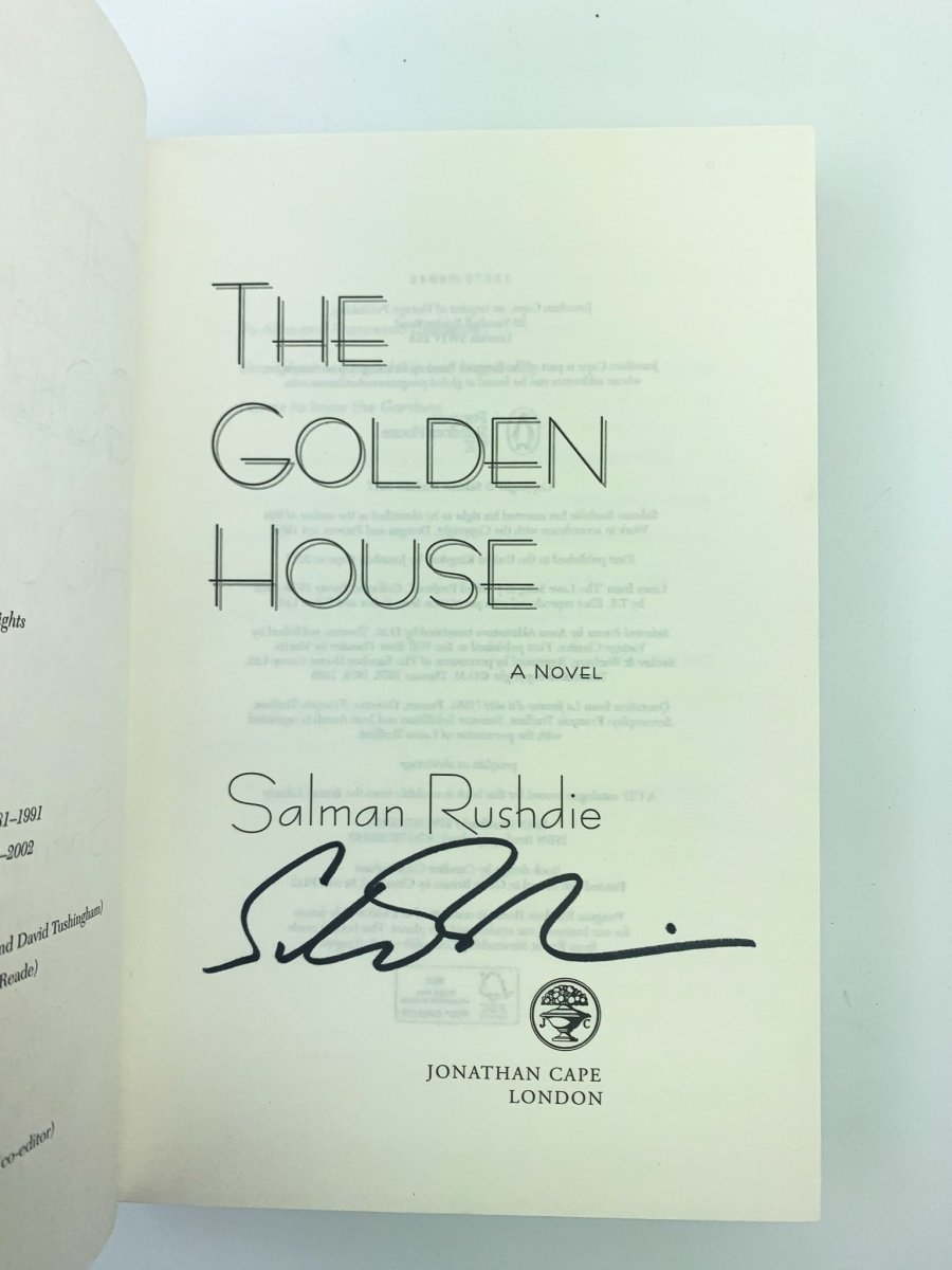 Rushdie, Salman - The Golden House - SIGNED | image3