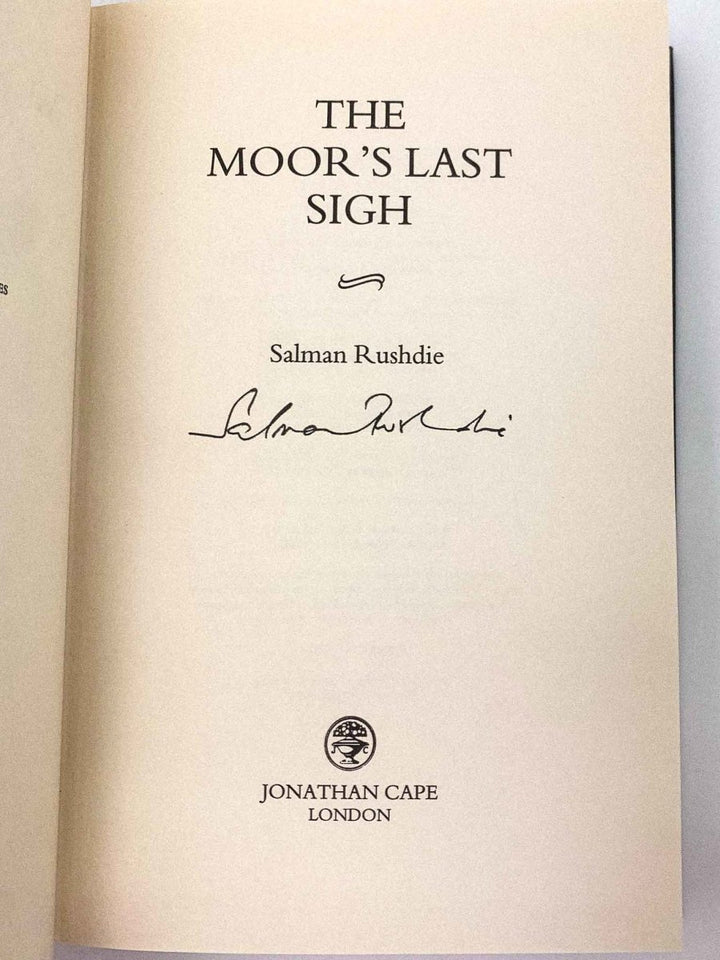 Rushdie, Salman - The Moor's Last Sigh - SIGNED | book detail 6