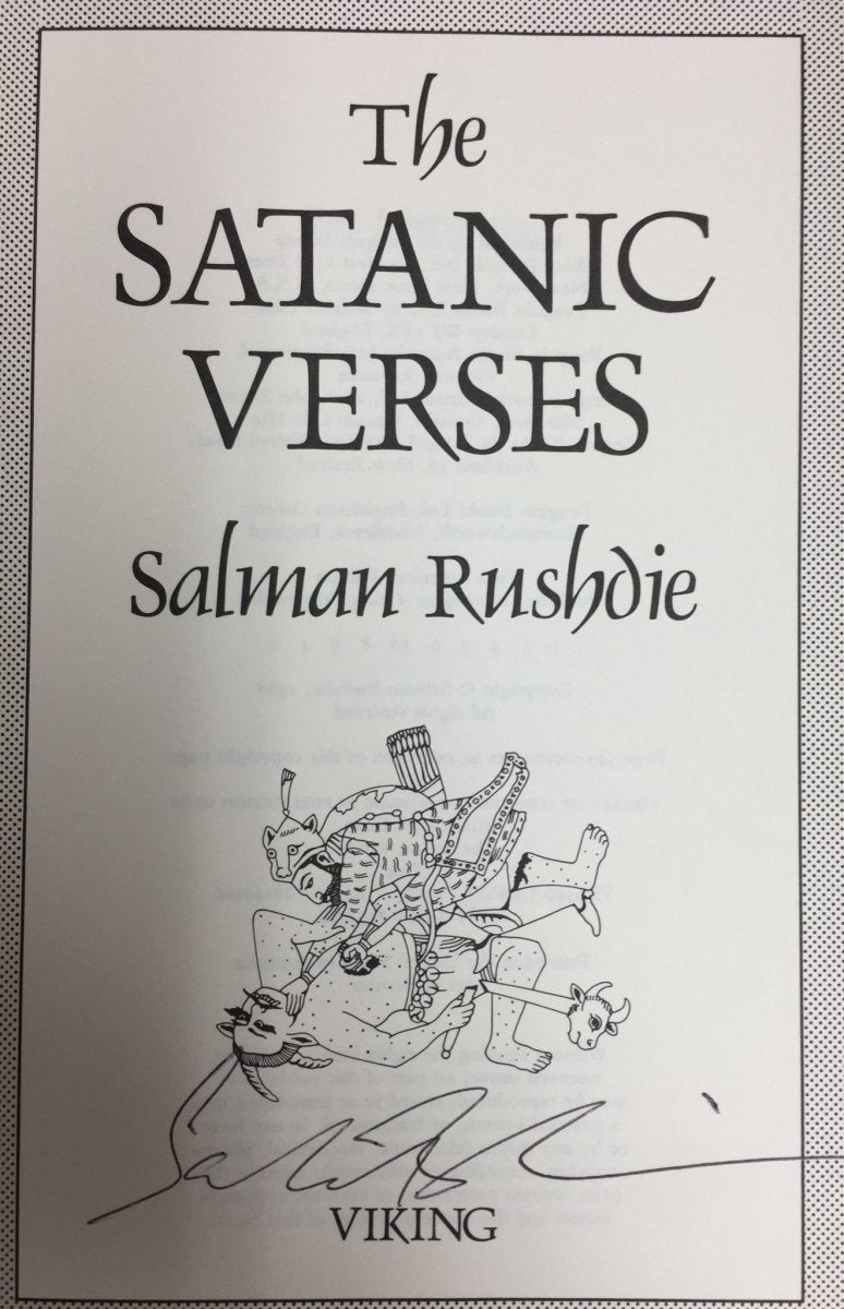 Rushdie, Salman - The Satanic Verses | back cover