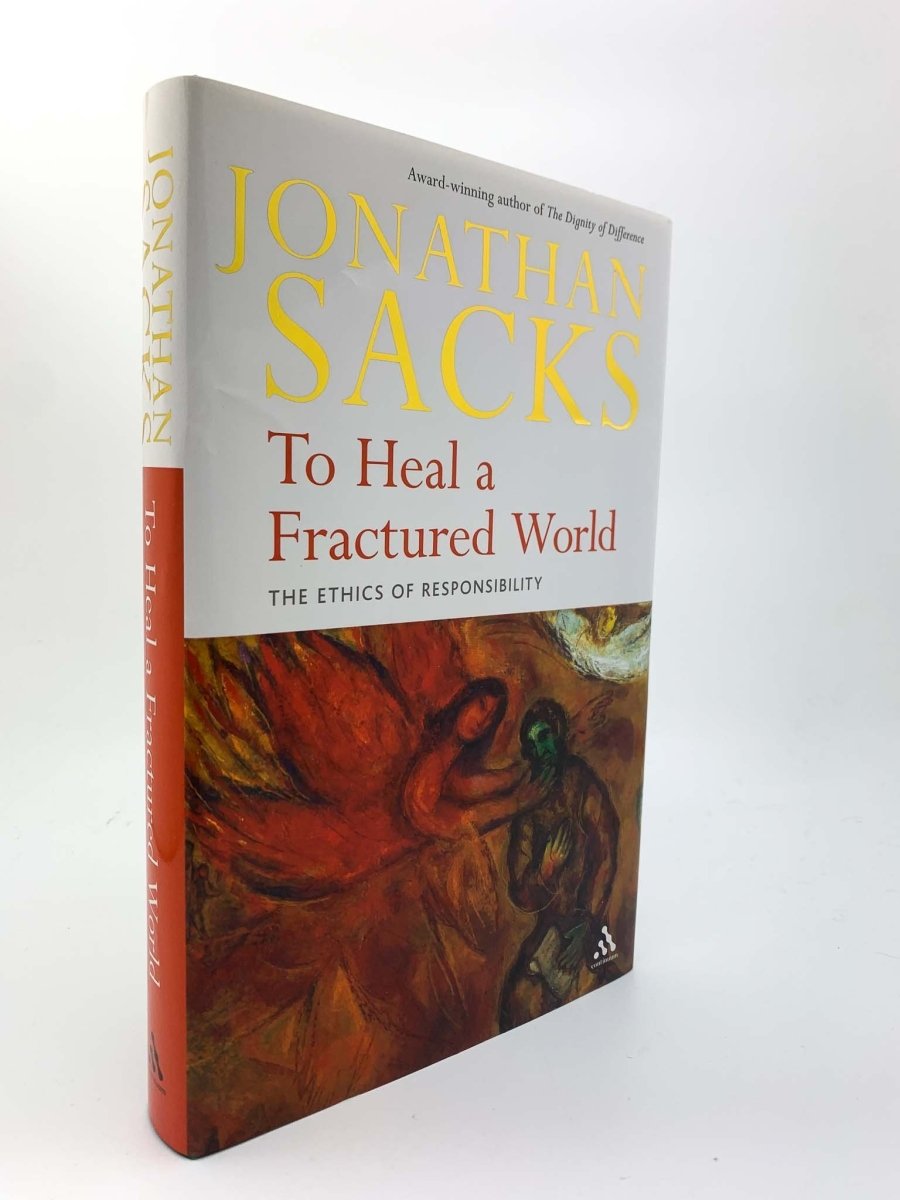Sacks, Jonathan - To Heal a Fractured World : The Ethics of Responsibility | front cover
