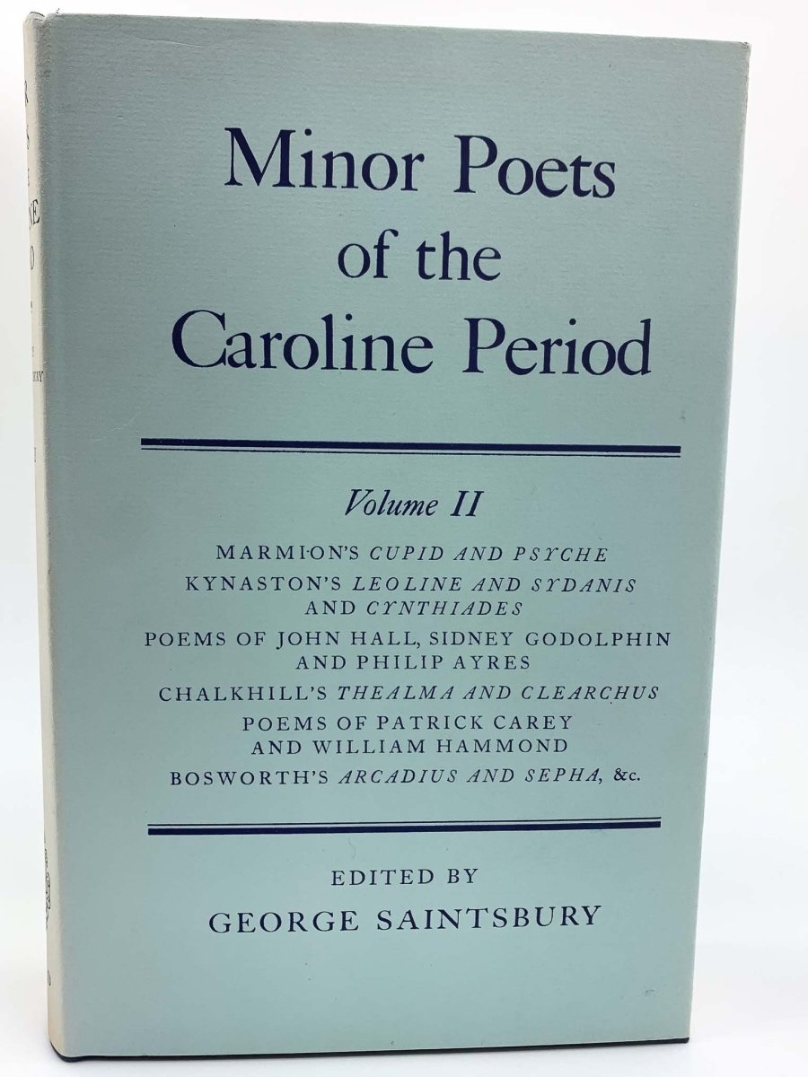 Saintsbury, George ( edits ) - Minor Poets of the Caroline Period ( three volumes ) | image4
