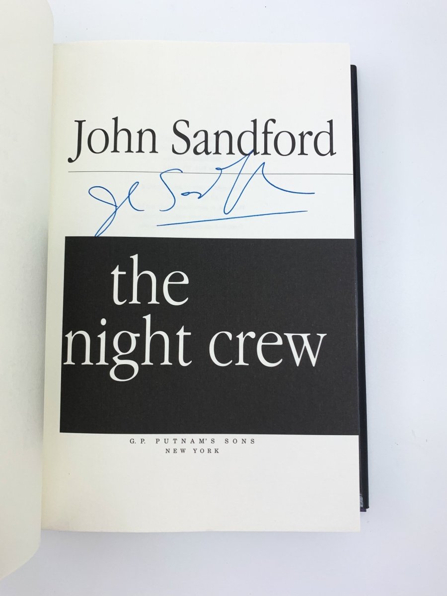 Sandford, John - The Night Crew - SIGNED | image3
