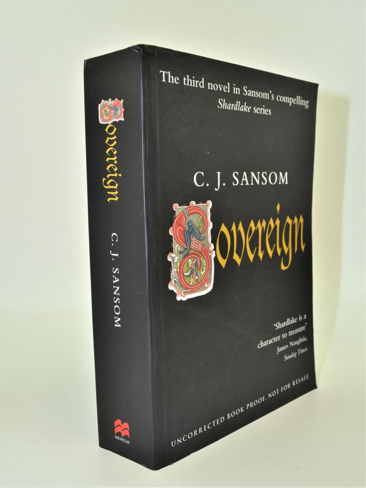 Sansom, C J - Sovereign (SIGNED) | front cover