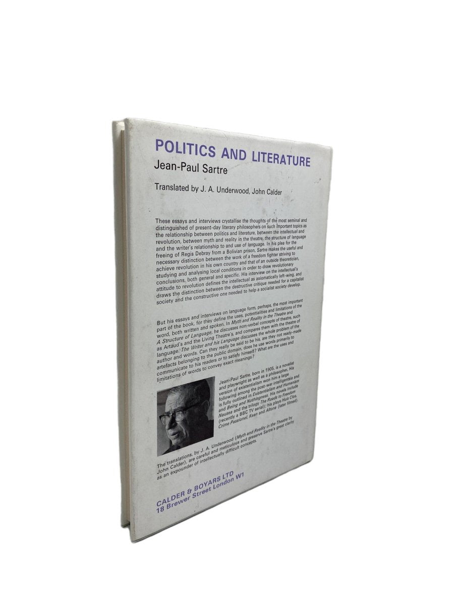 Sartre Jean-Paul - Politics and Literature | image2