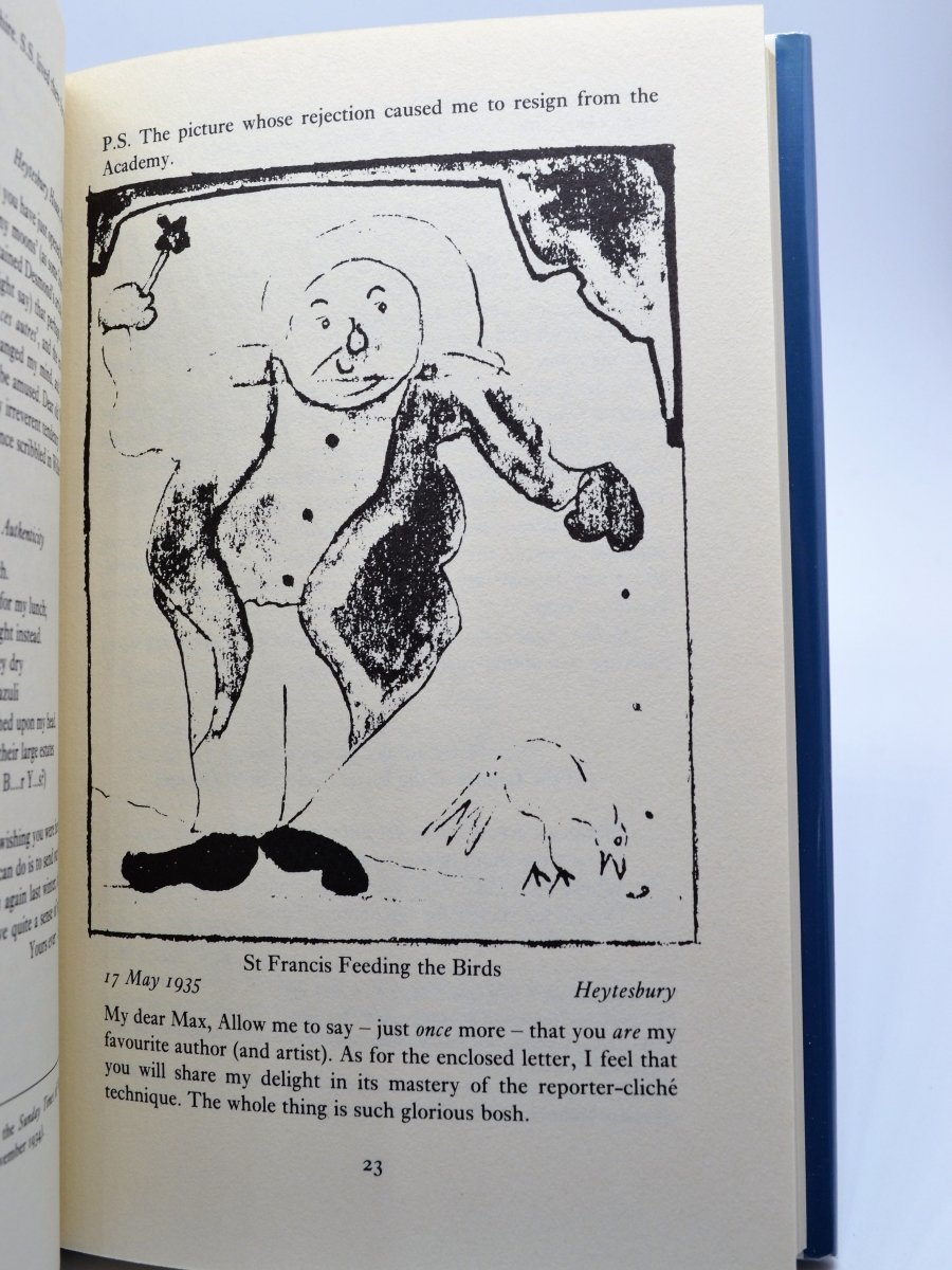 Sassoon, Siegfried - Siegfried Sassoon's Letters to Max Beerbohm & a few answers ( George Dannatt's copy ) | book detail 5