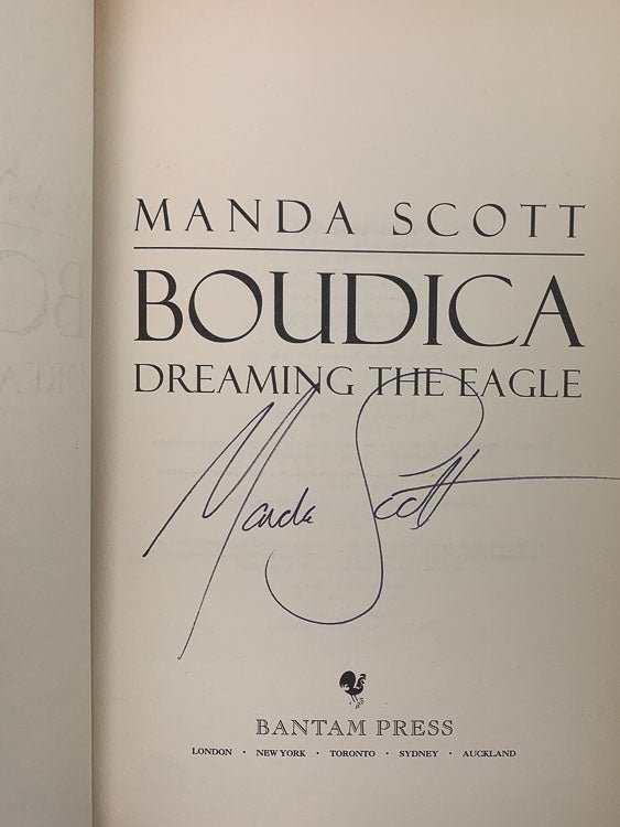 Scott, Manda - Boudica - SIGNED copy - SIGNED | image3