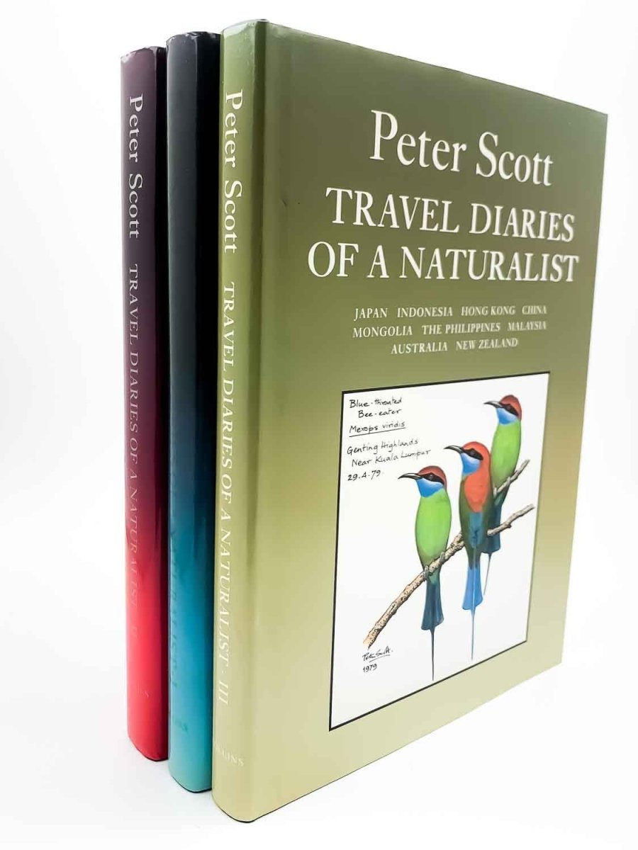 Scott, Sir Peter - Travel Diaries of a Naturalist - 3 volumes, all SIGNED - SIGNED | image1