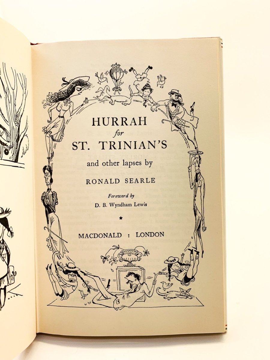 Searle, Ronald - Hurrah for St. Trinians | sample illustration