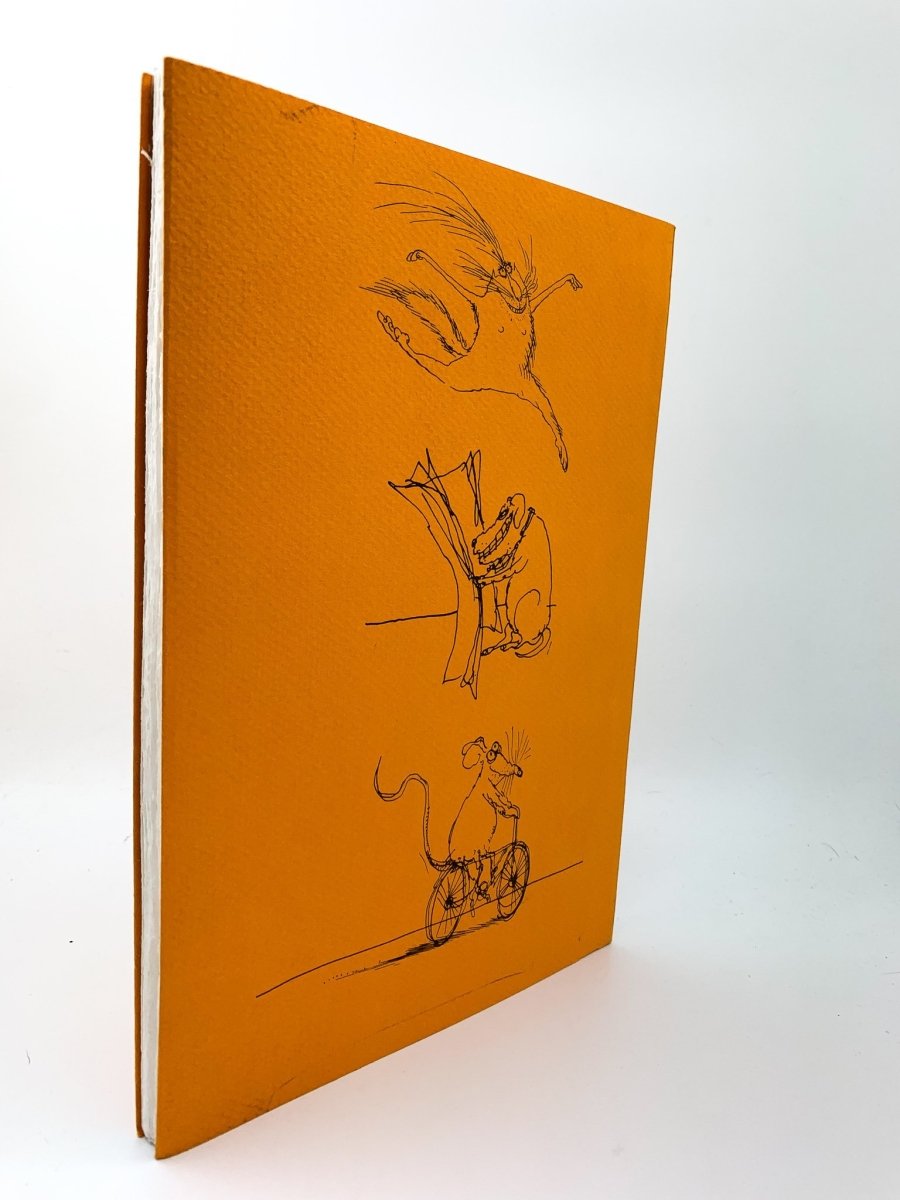 Searle, Ronald - The Predatory Bite of the Steel Nib - The Scrapbook Drawings of Ronald Searle - SIGNED | back cover