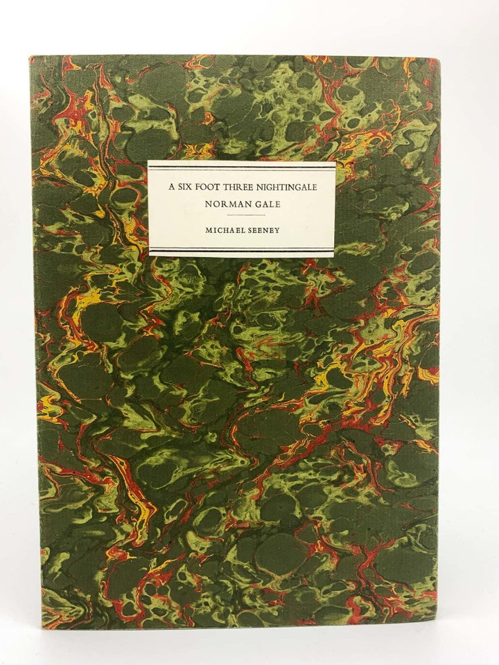 Seeney, Michael - A Six Foot Three Nightingale Norman Gale - SIGNED | front cover. Published by Eighteen Nineties Society  in 1998. Paperback.  Condition:  Fine/Fine