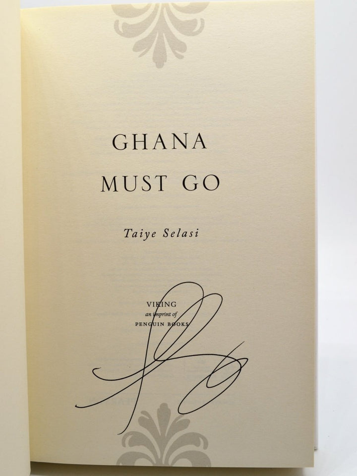 Selasi, Taiye - Ghana Must Go | back cover