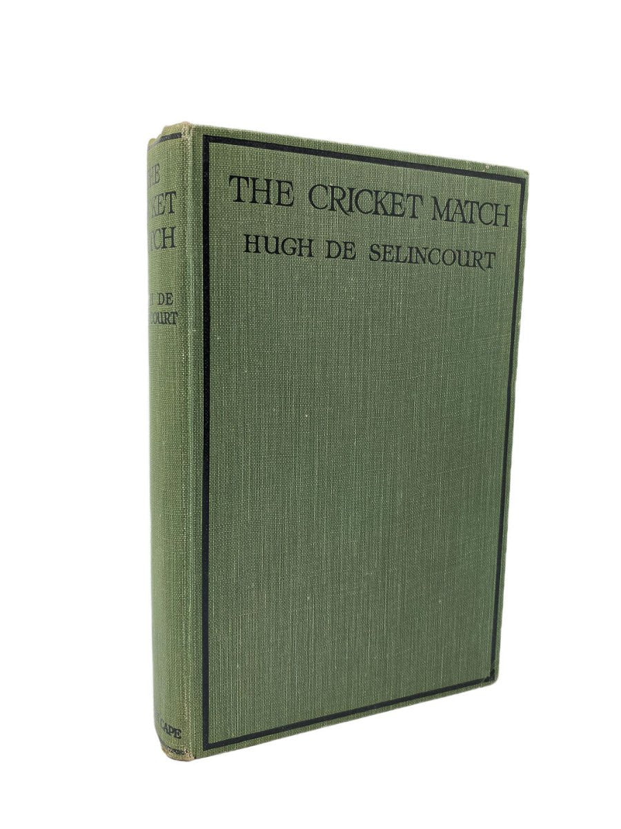 Selincourt, Hugh de - The Cricket Match | front cover