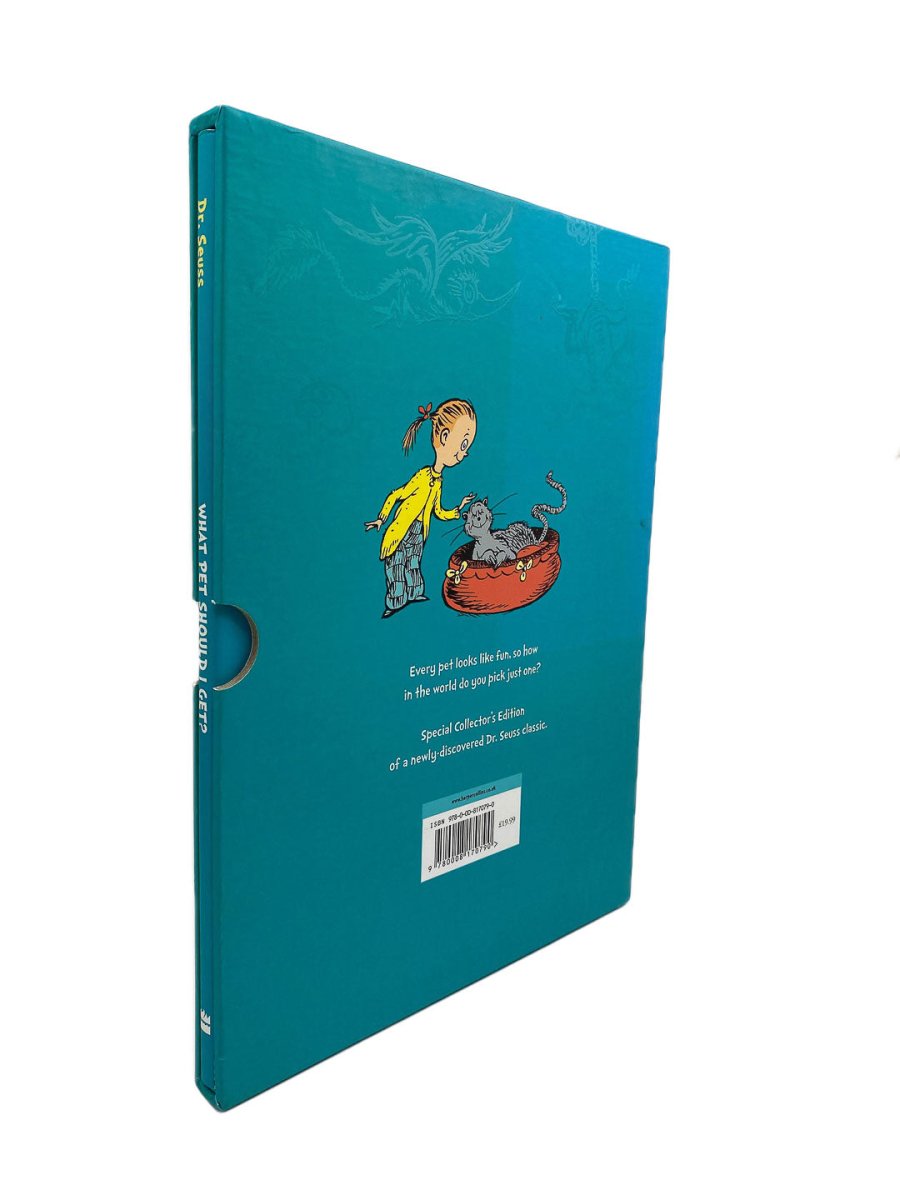 Seuss, Dr. - What Pet Should I Get? - Deluxe Slipcase Edition | back cover